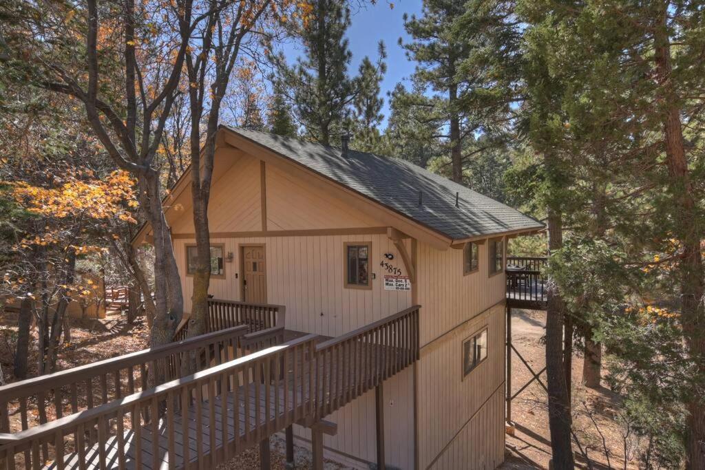 Villa Everwood Serenity Treehouse Ontrail Head/Sledding Big Bear Lake Exterior foto