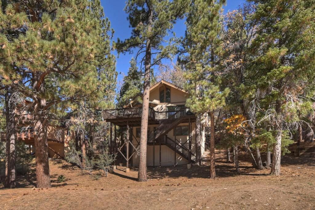 Villa Everwood Serenity Treehouse Ontrail Head/Sledding Big Bear Lake Exterior foto